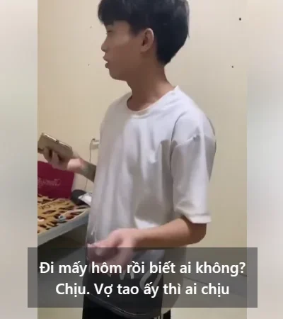 Xuống KCN tìm vợ thấy đang ở cùng bạn trai