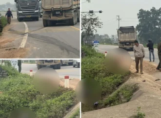 Hiện trường vụ việc tại Tân Yên