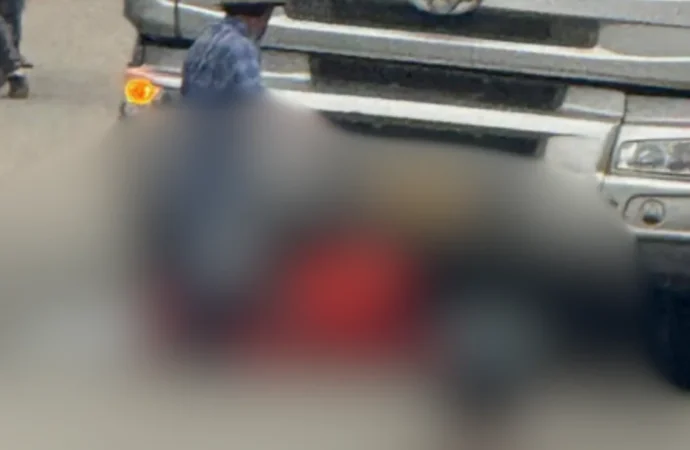 Hiện trường vụ TNGT khjen 1